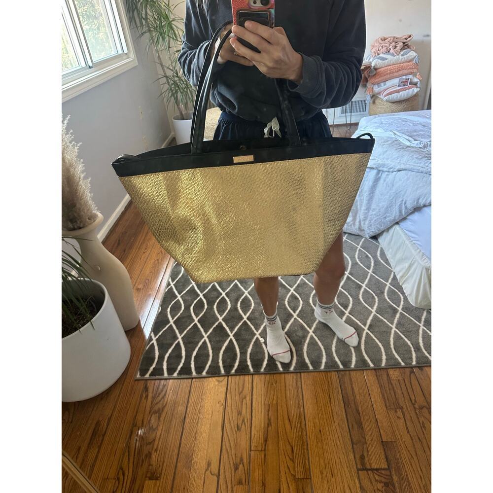 VERSACE Perfume Gold Tote NEW - Picture 5 of 5
